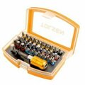 Tolsen 32pc Screwdriver Set: SL-3, SL-4, SL-5, SL-6; Hex 3mm, 4mm, 5mm, 6mm; PZ1, PZ2, PZ3; PH1, PH2, PH3 20370